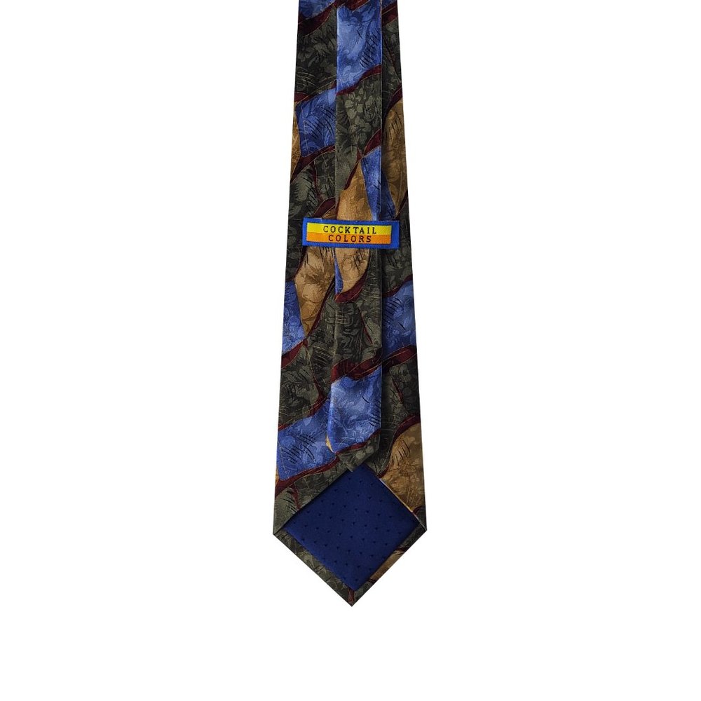 Cocktail Collection Abstract Pattern Necktie - image 2